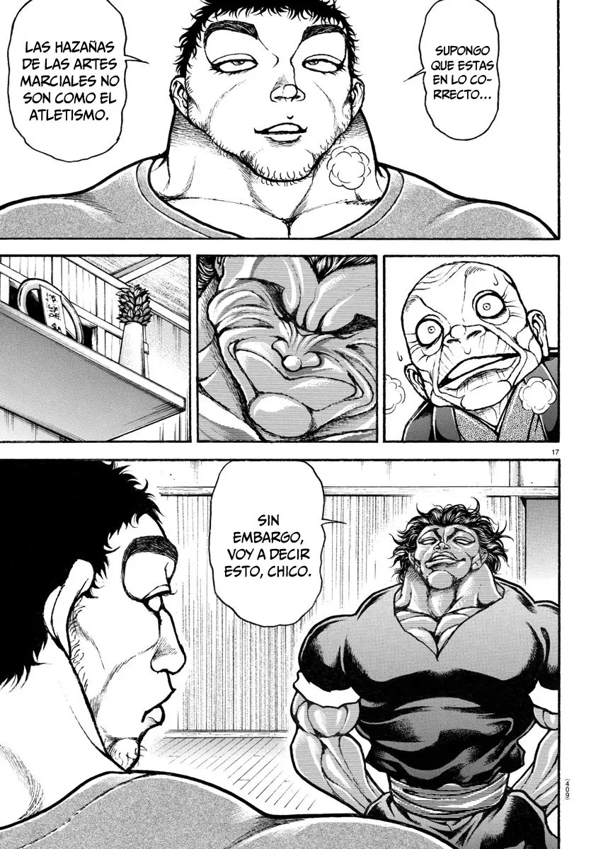 Baki Dou capítulo 125, página 18
