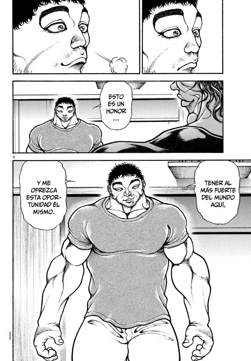 Baki Dou capítulo 126, página 9