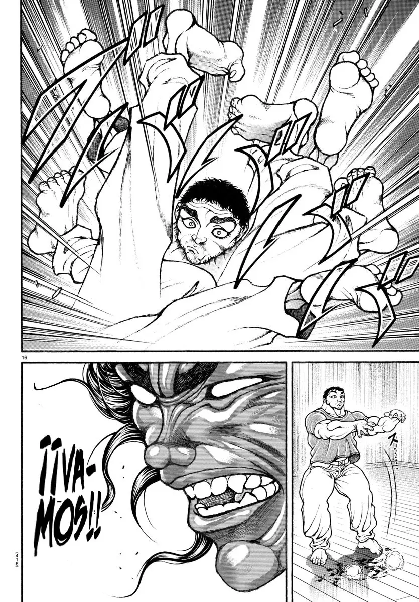 Baki Dou capítulo 126, página 16