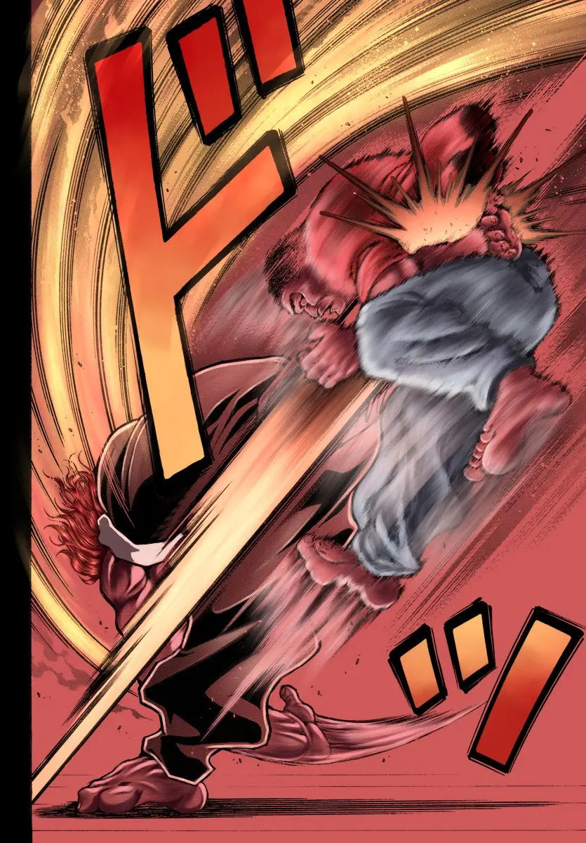 Baki Dou capítulo 127, página 19