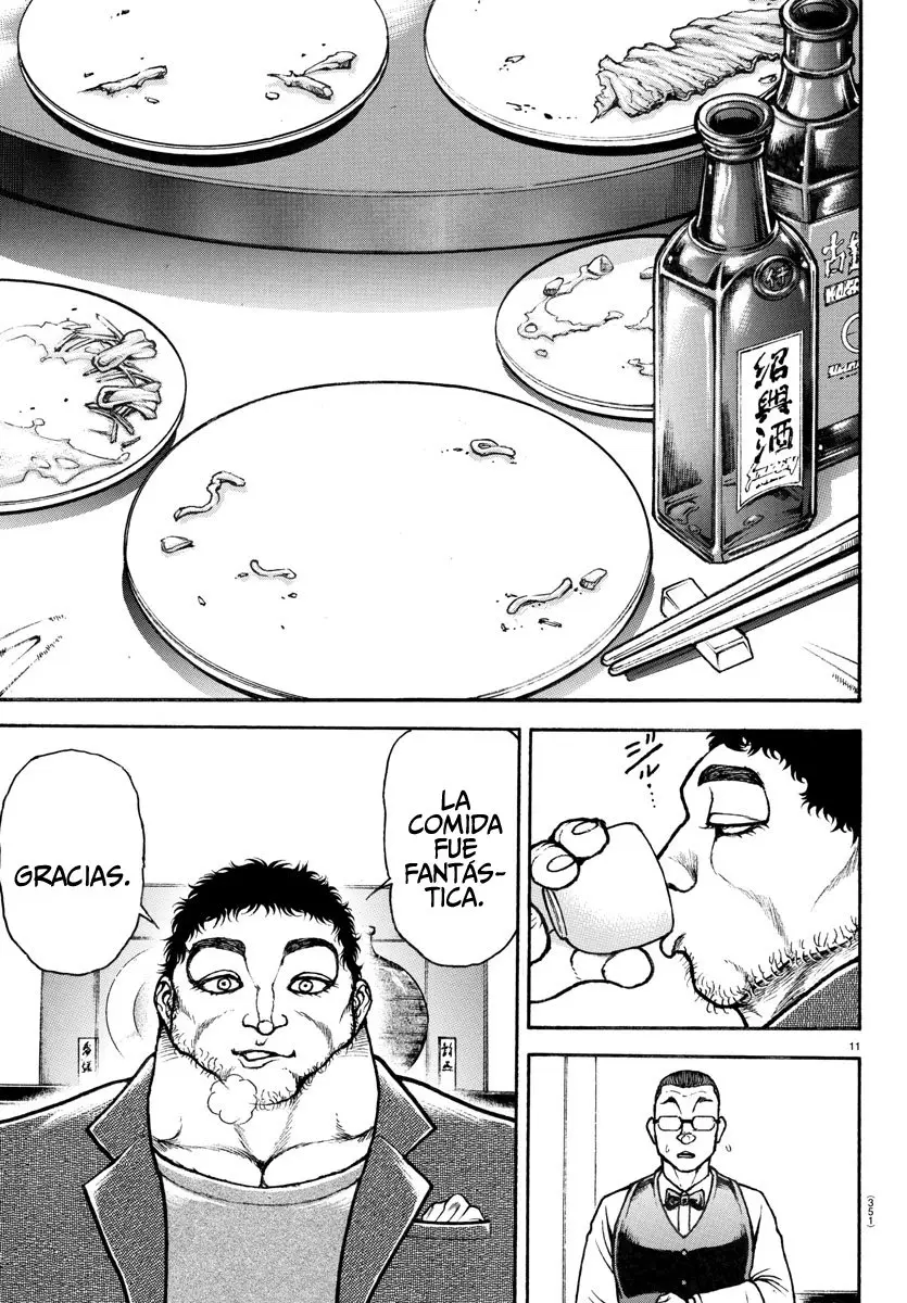 Baki Dou capítulo 128, página 13