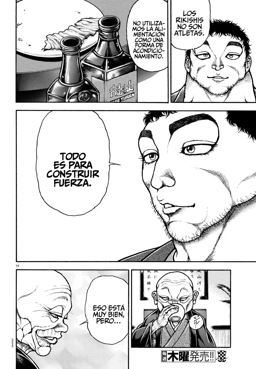 Baki Dou capítulo 128, página 16
