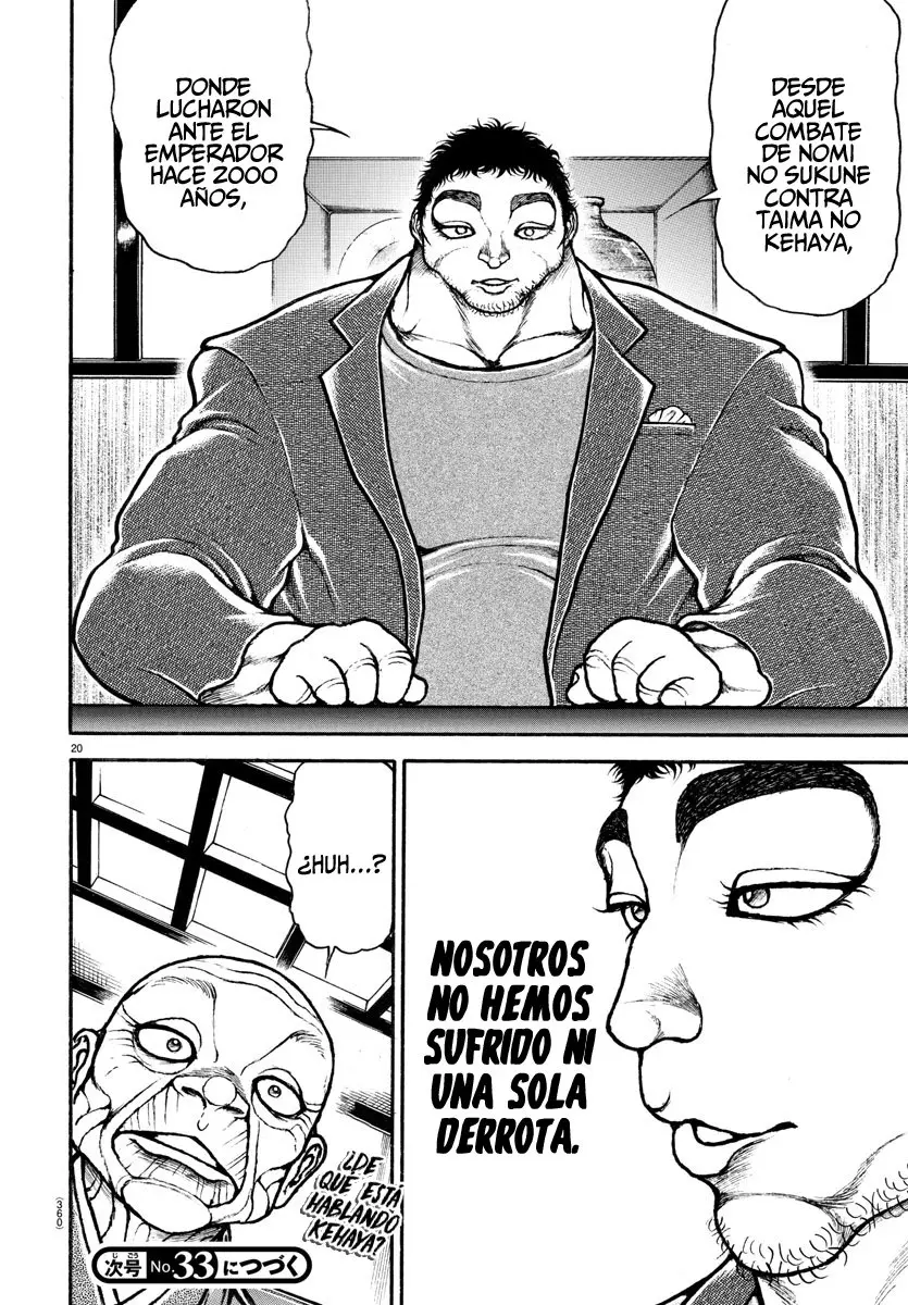 Baki Dou capítulo 128, página 22