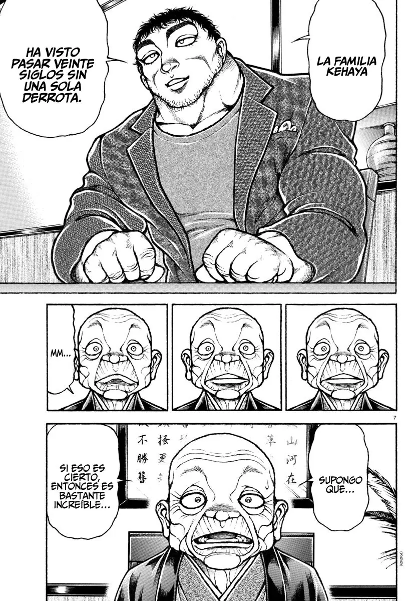 Baki Dou capítulo 129, página 8