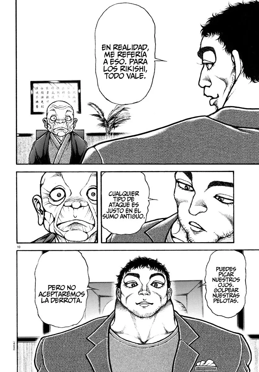 Baki Dou capítulo 129, página 11
