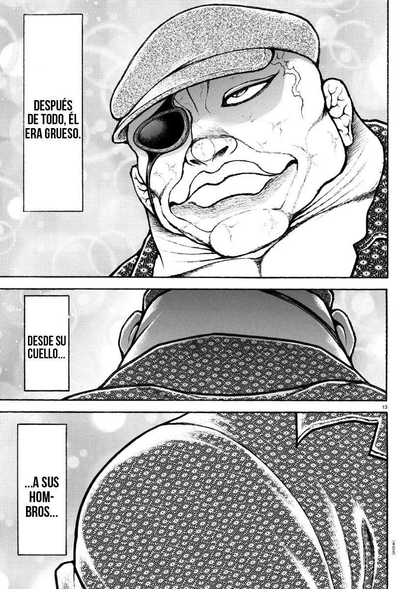 Baki Dou capítulo 129, página 14