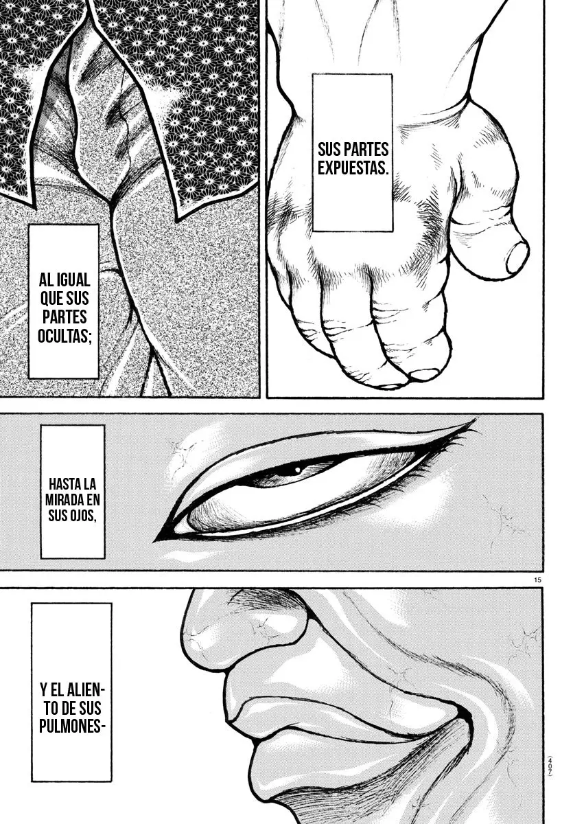 Baki Dou capítulo 129, página 16