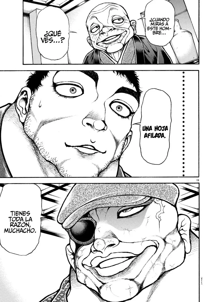 Baki Dou capítulo 129, página 20