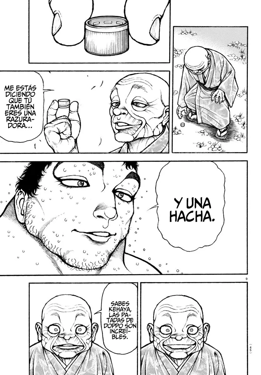 Baki Dou capítulo 130, página 11