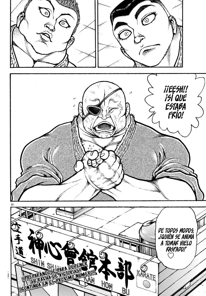 Baki Dou capítulo 130, página 24