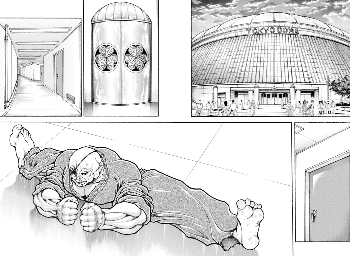 Baki Dou capítulo 131, página 2