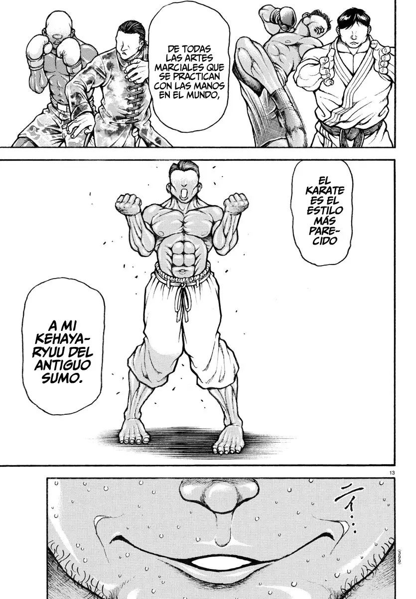 Baki Dou capítulo 131, página 12