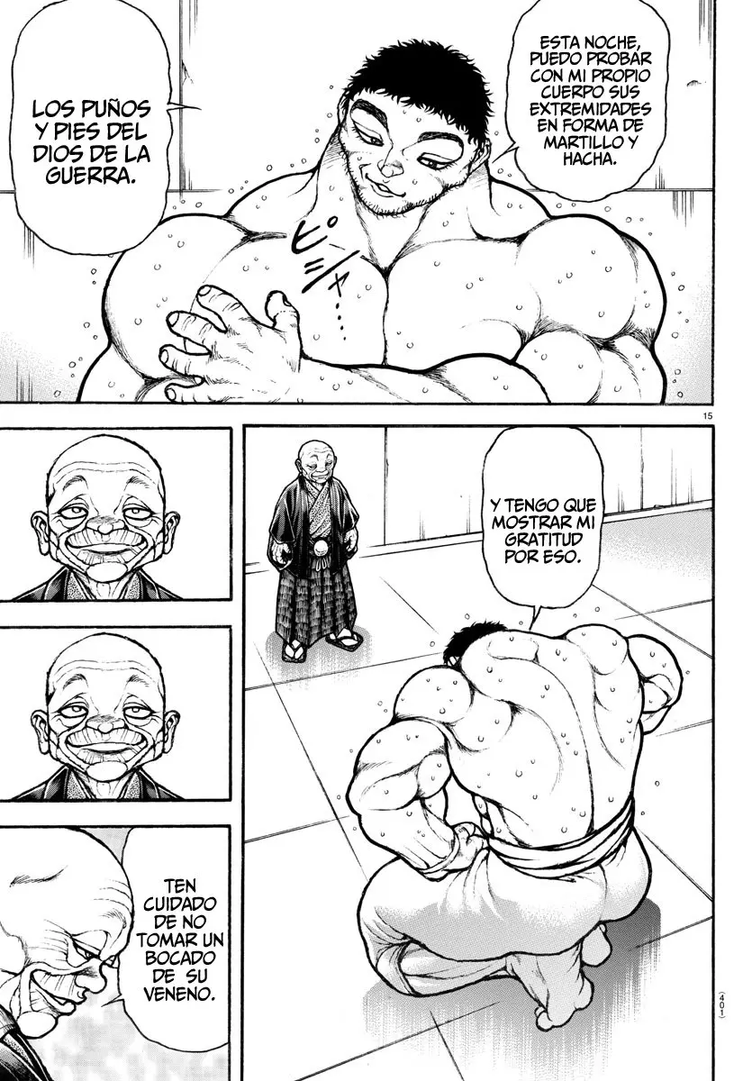 Baki Dou capítulo 131, página 14