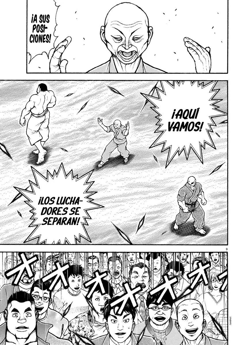 Baki Dou capítulo 132, página 10