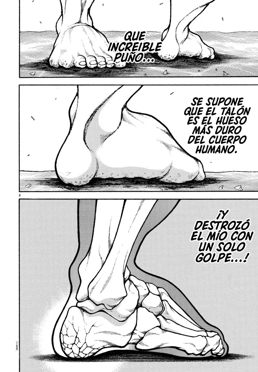Baki Dou capítulo 133, página 9