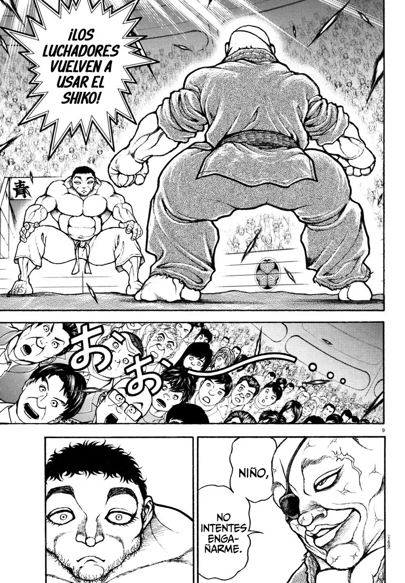 Baki Dou capítulo 133, página 10