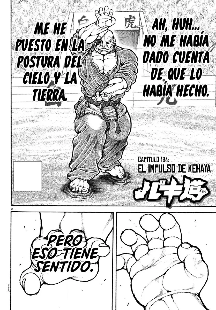 Baki Dou capítulo 134, página 3