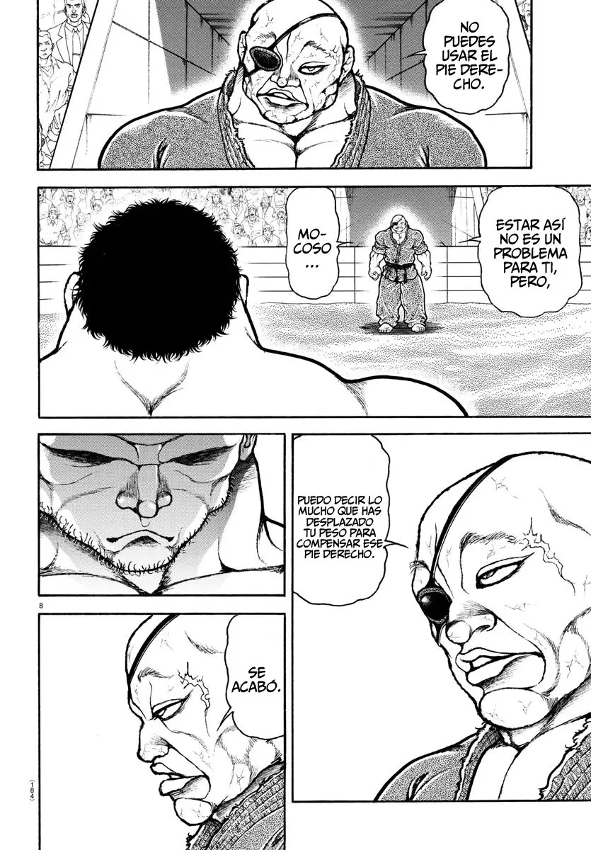 Baki Dou capítulo 134, página 9