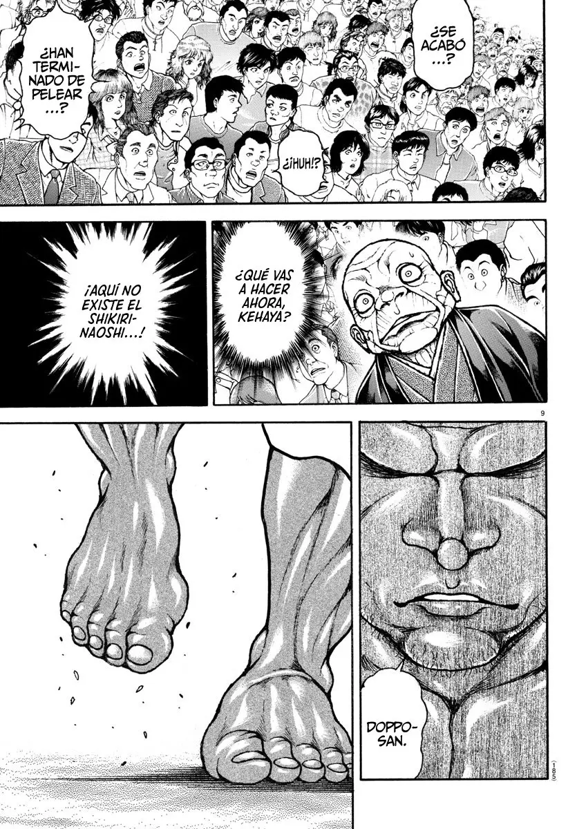 Baki Dou capítulo 134, página 10