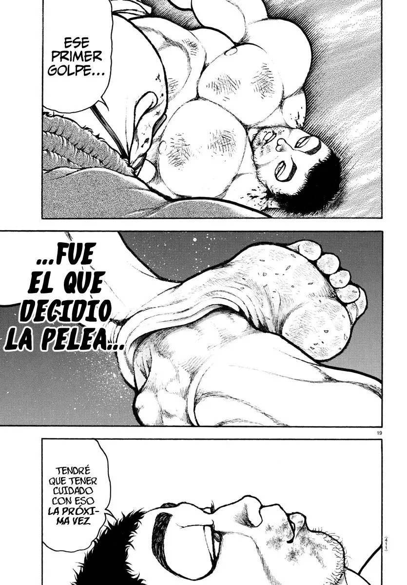 Baki Dou capítulo 135, página 20