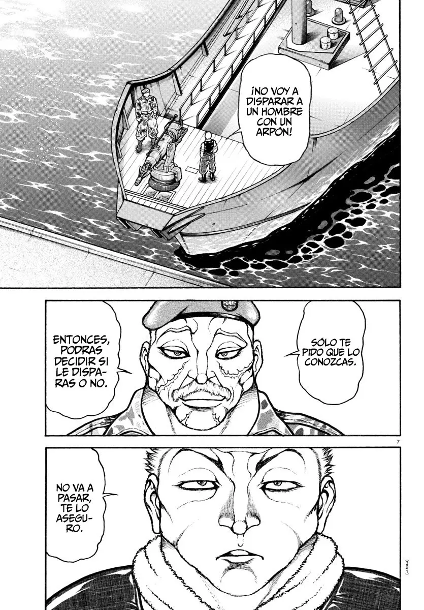 Baki Dou capítulo 136, página 8