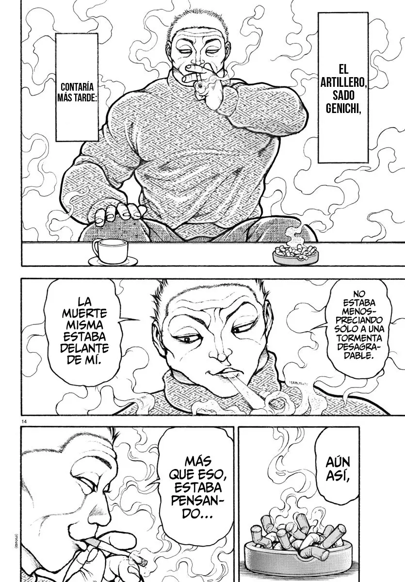 Baki Dou capítulo 136, página 15