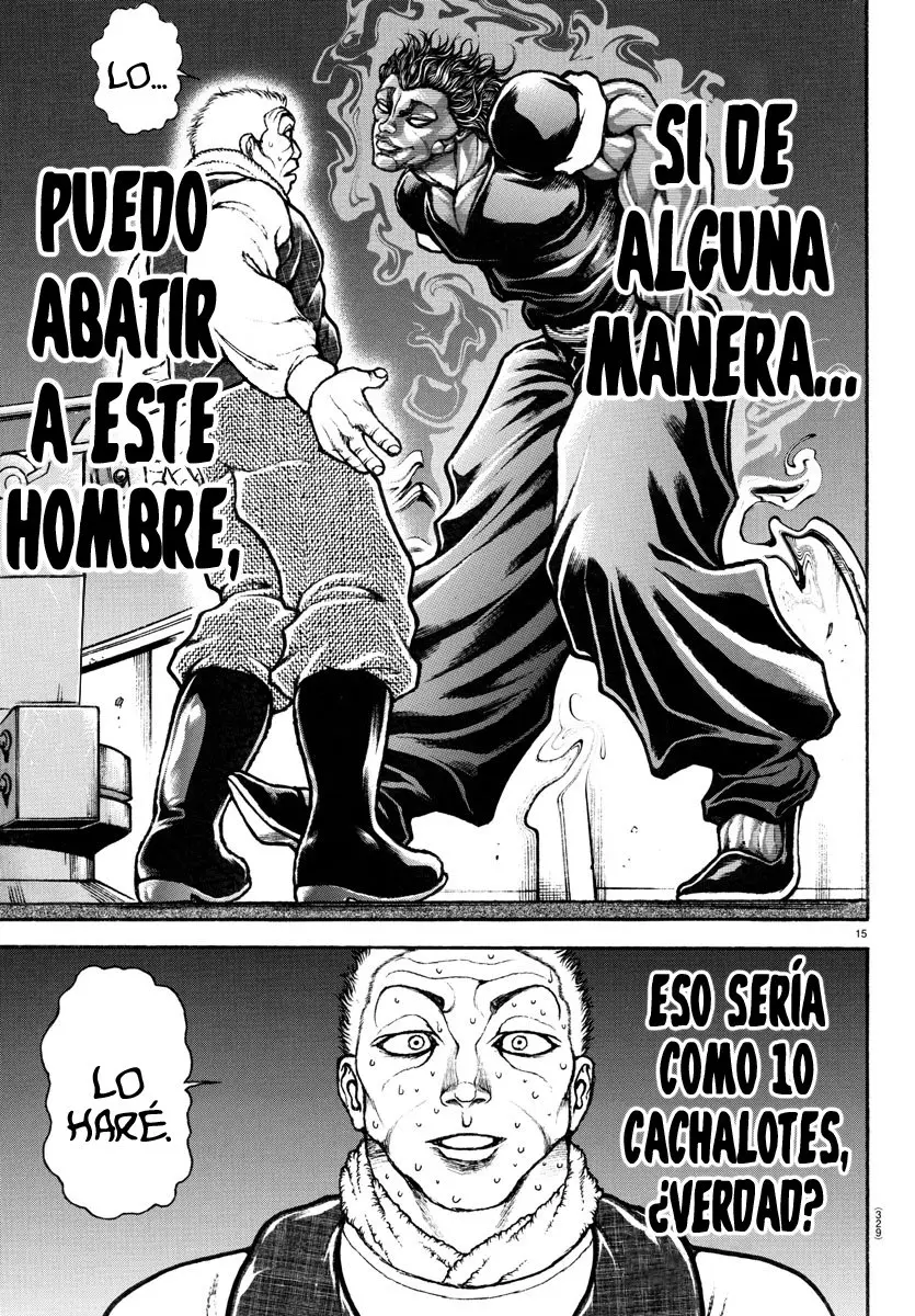 Baki Dou capítulo 136, página 16
