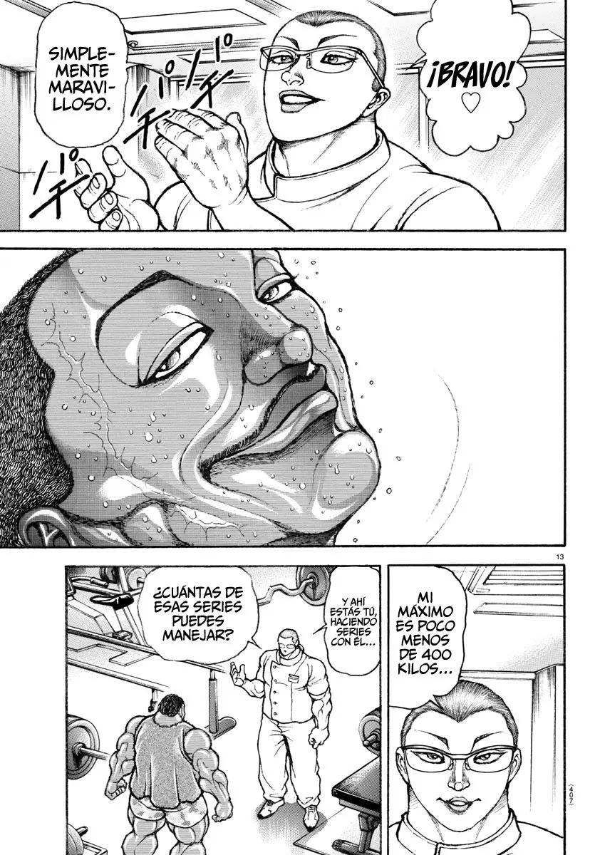 Baki Dou capítulo 138, página 15