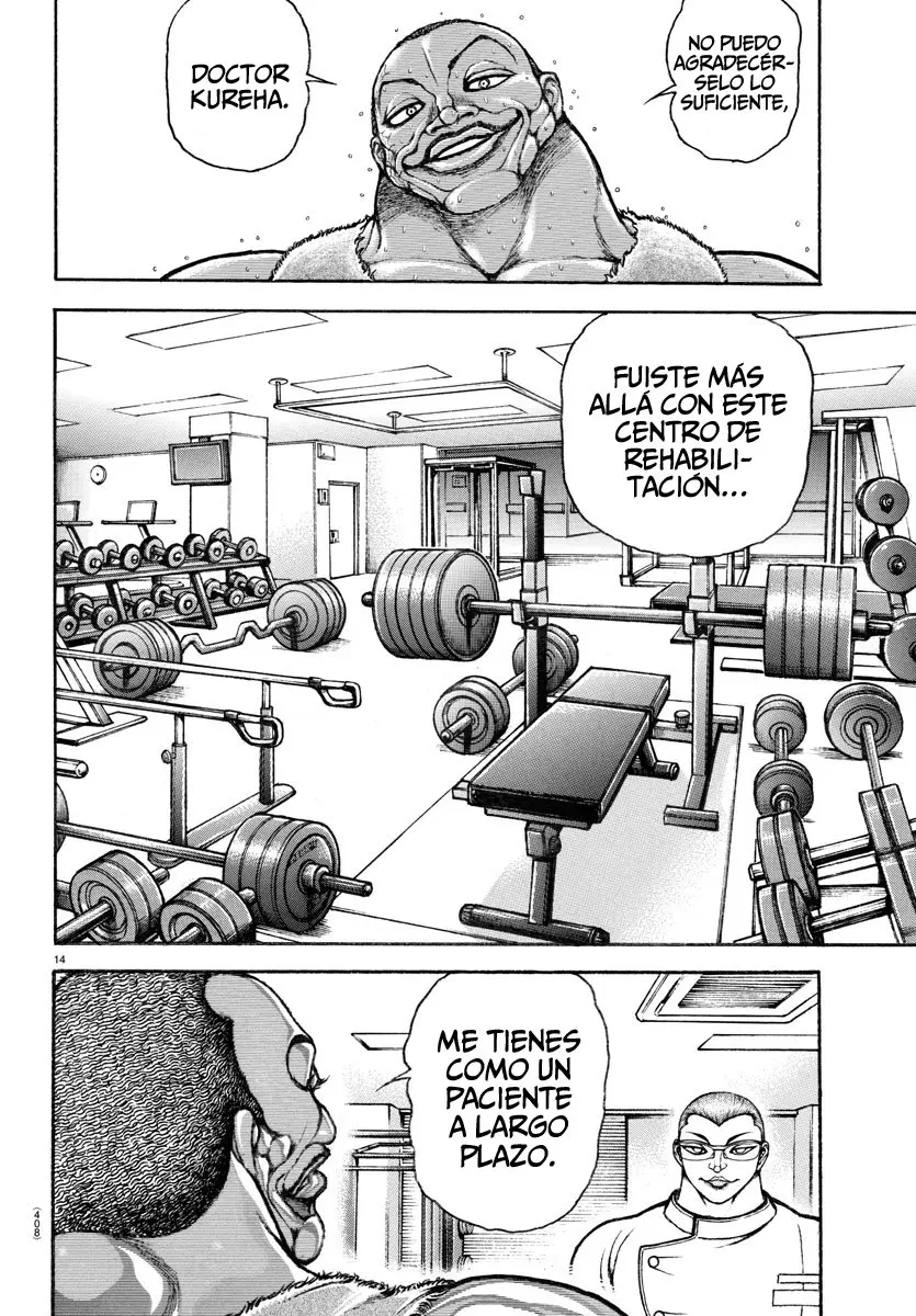 Baki Dou capítulo 138, página 16