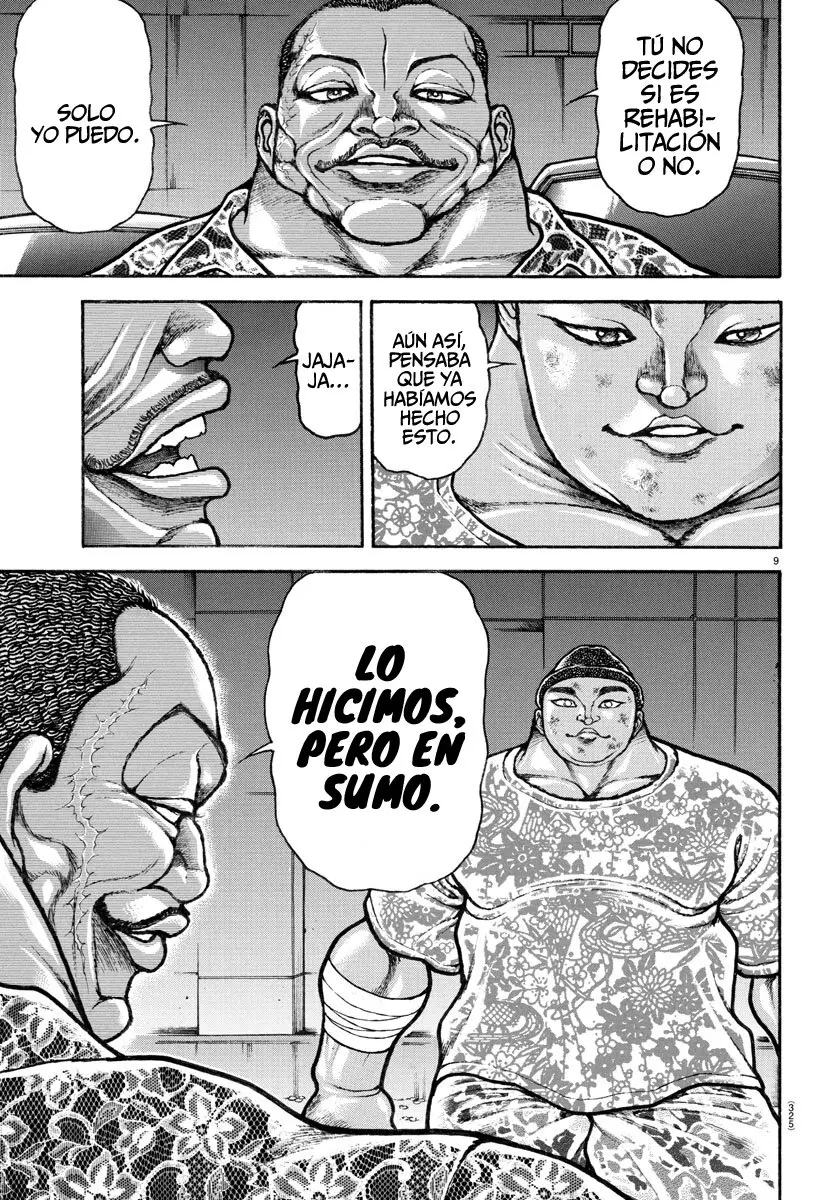 Baki Dou capítulo 139, página 11