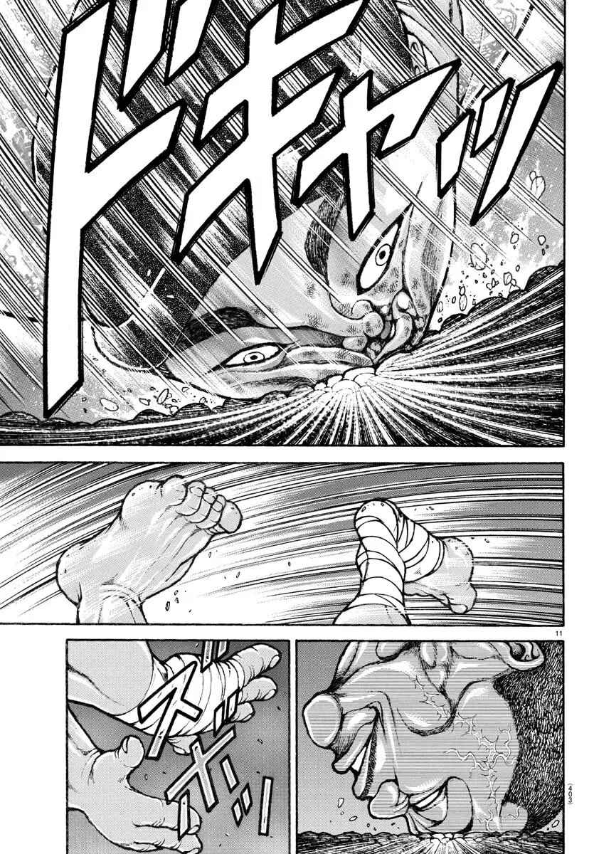 Baki Dou capítulo 140, página 13