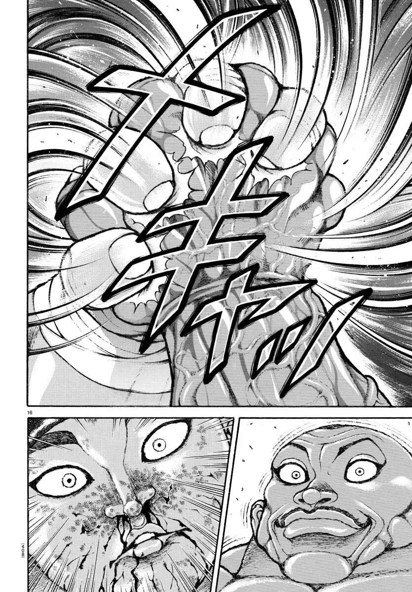 Baki Dou capítulo 140, página 18