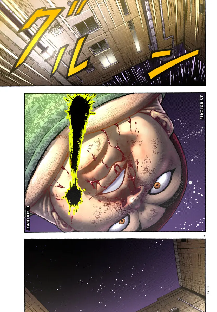 Baki Dou capítulo 141, página 20
