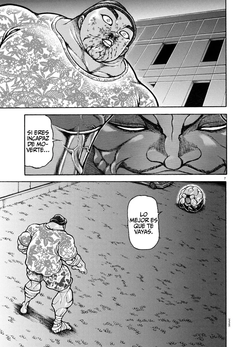 Baki Dou capítulo 142, página 7