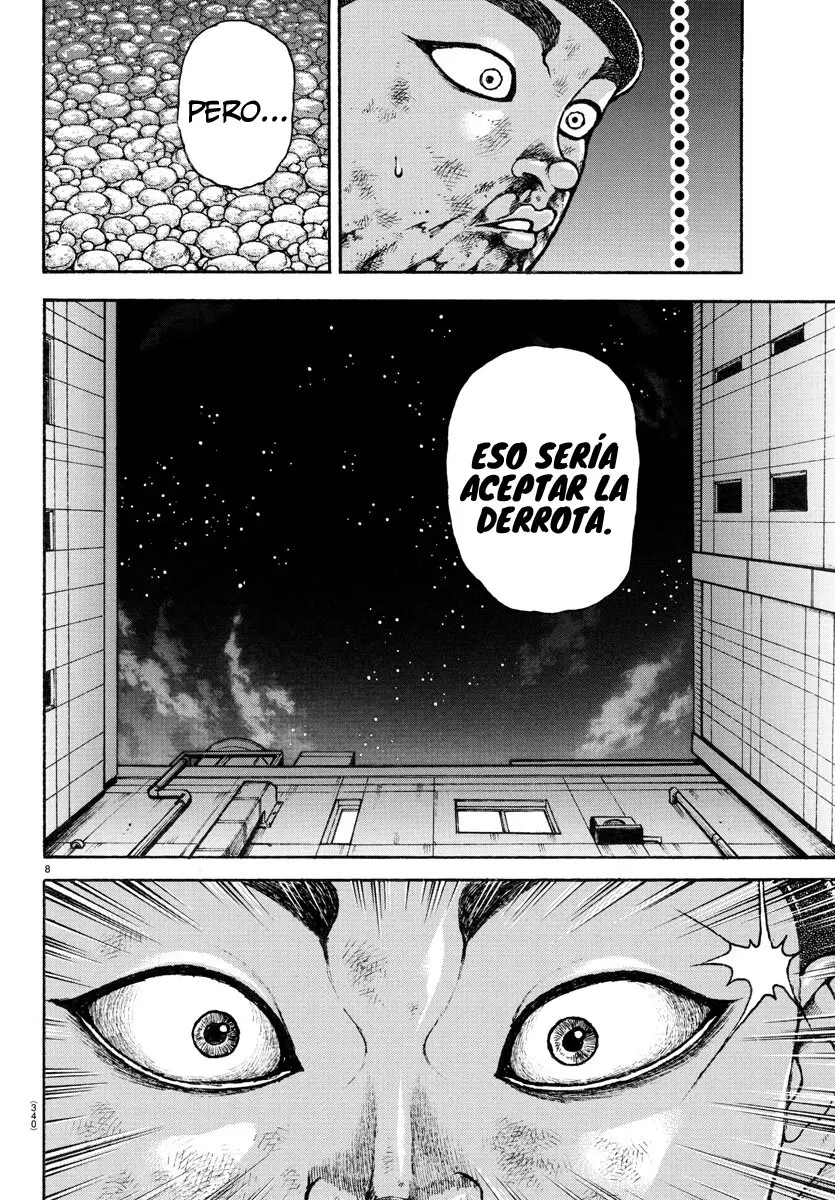 Baki Dou capítulo 142, página 8