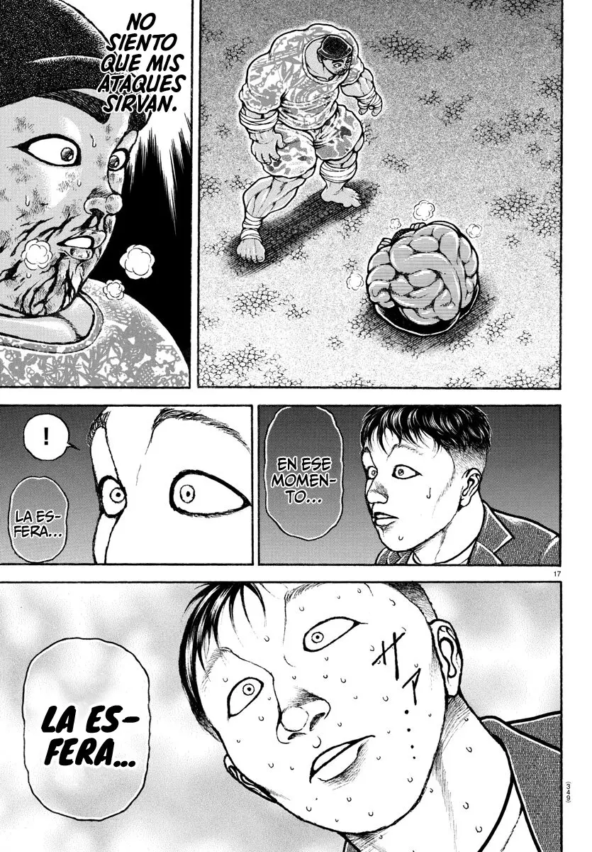 Baki Dou capítulo 142, página 17