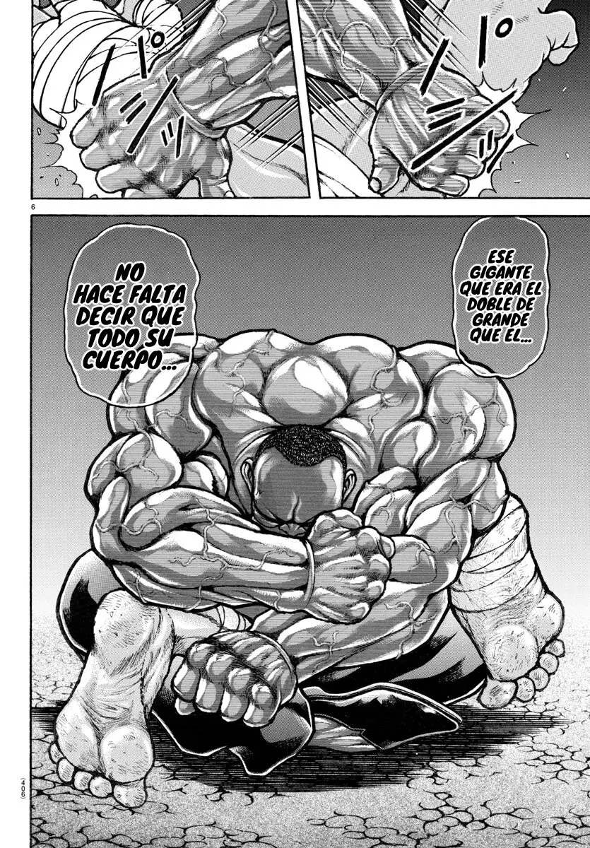 Baki Dou capítulo 143, página 6