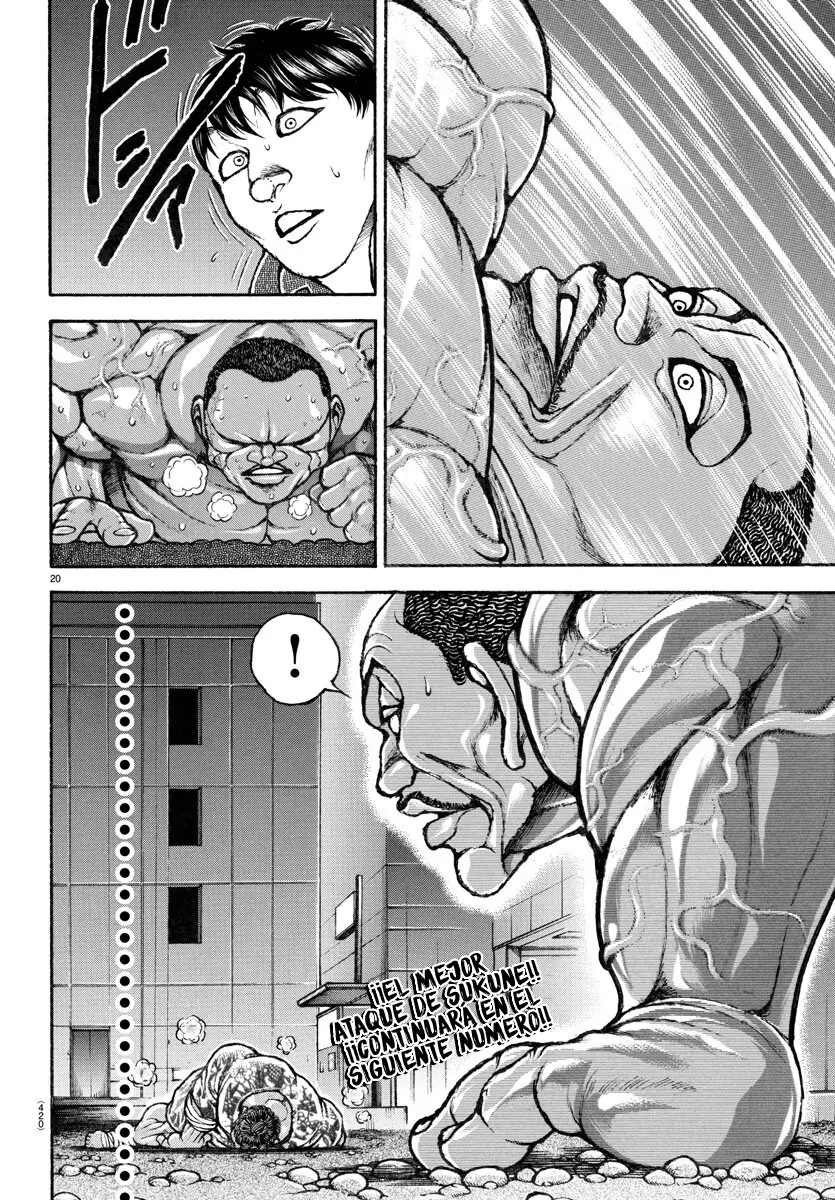 Baki Dou capítulo 143, página 18