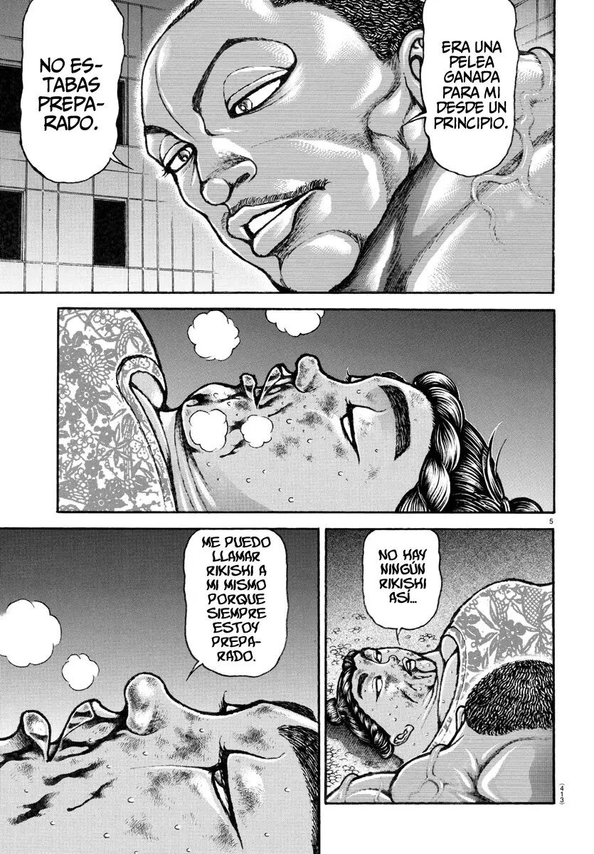 Baki Dou capítulo 144, página 6