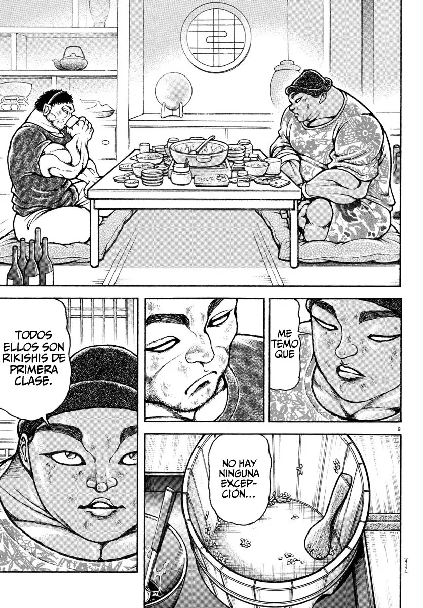 Baki Dou capítulo 144, página 10