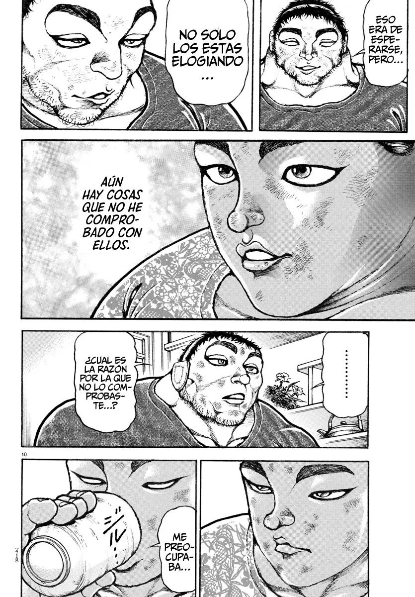 Baki Dou capítulo 144, página 11
