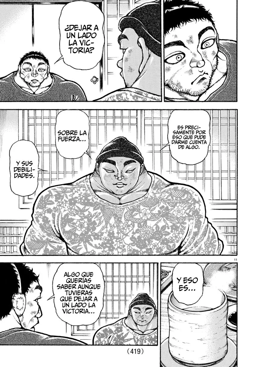 Baki Dou capítulo 144, página 12