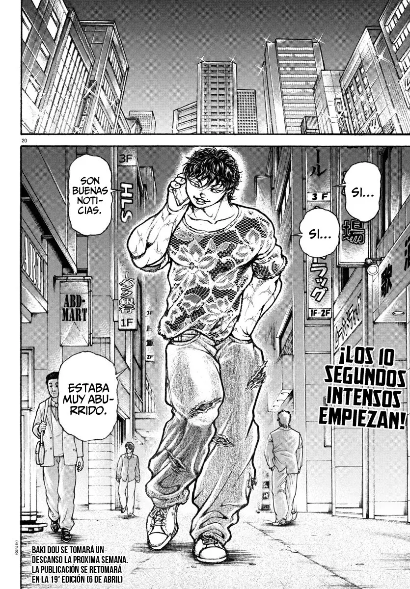 Baki Dou capítulo 144, página 21
