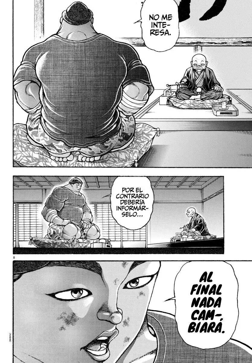 Baki Dou capítulo 145, página 10