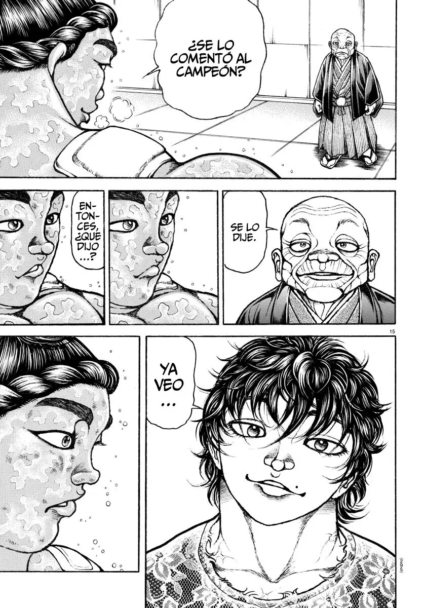 Baki Dou capítulo 145, página 17