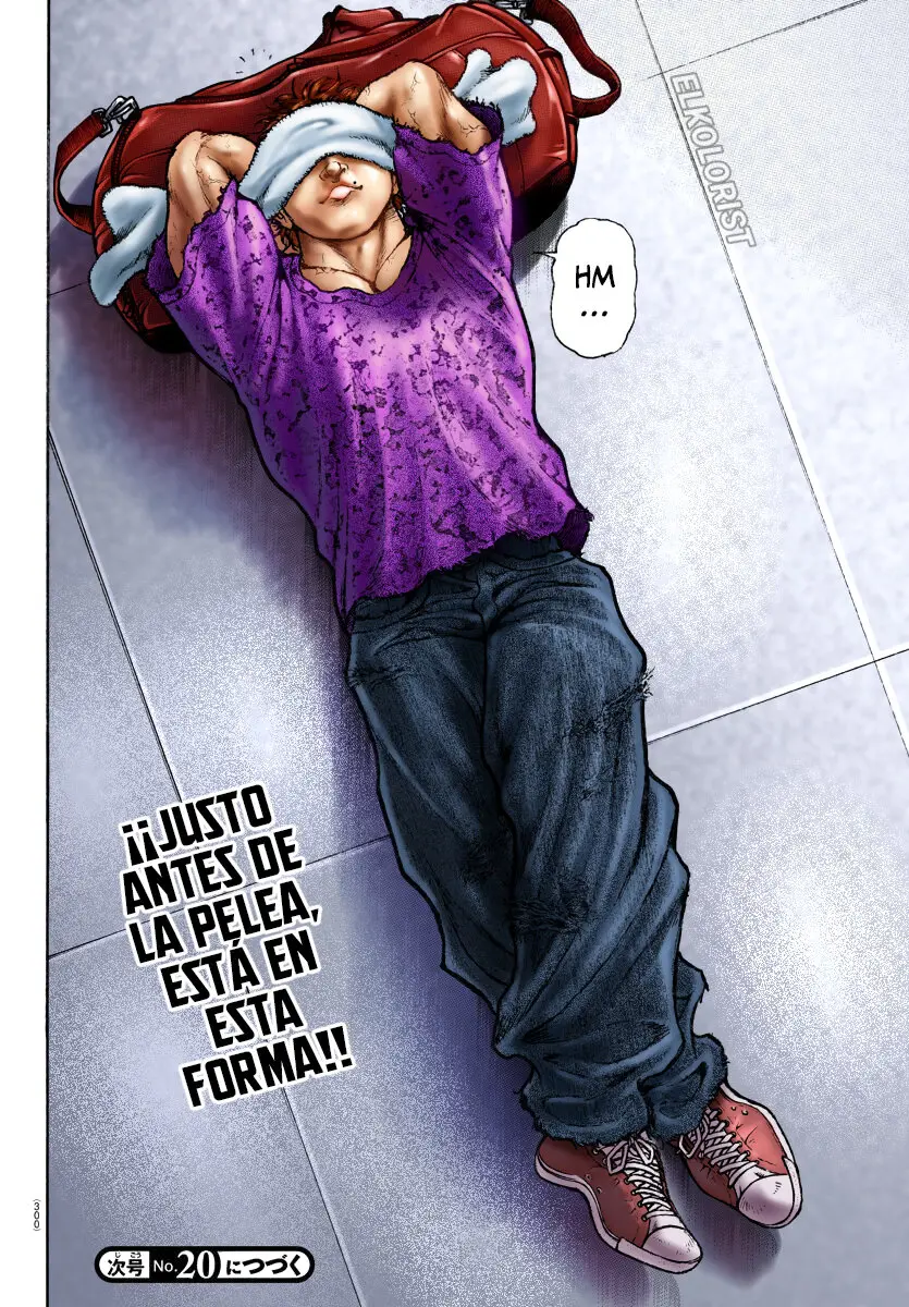 Baki Dou capítulo 145, página 22