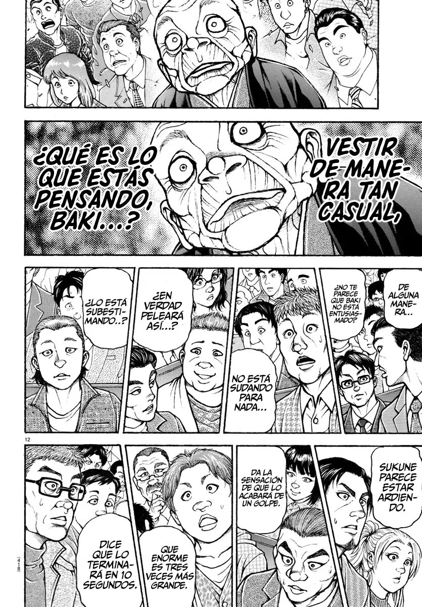 Baki Dou capítulo 146, página 13