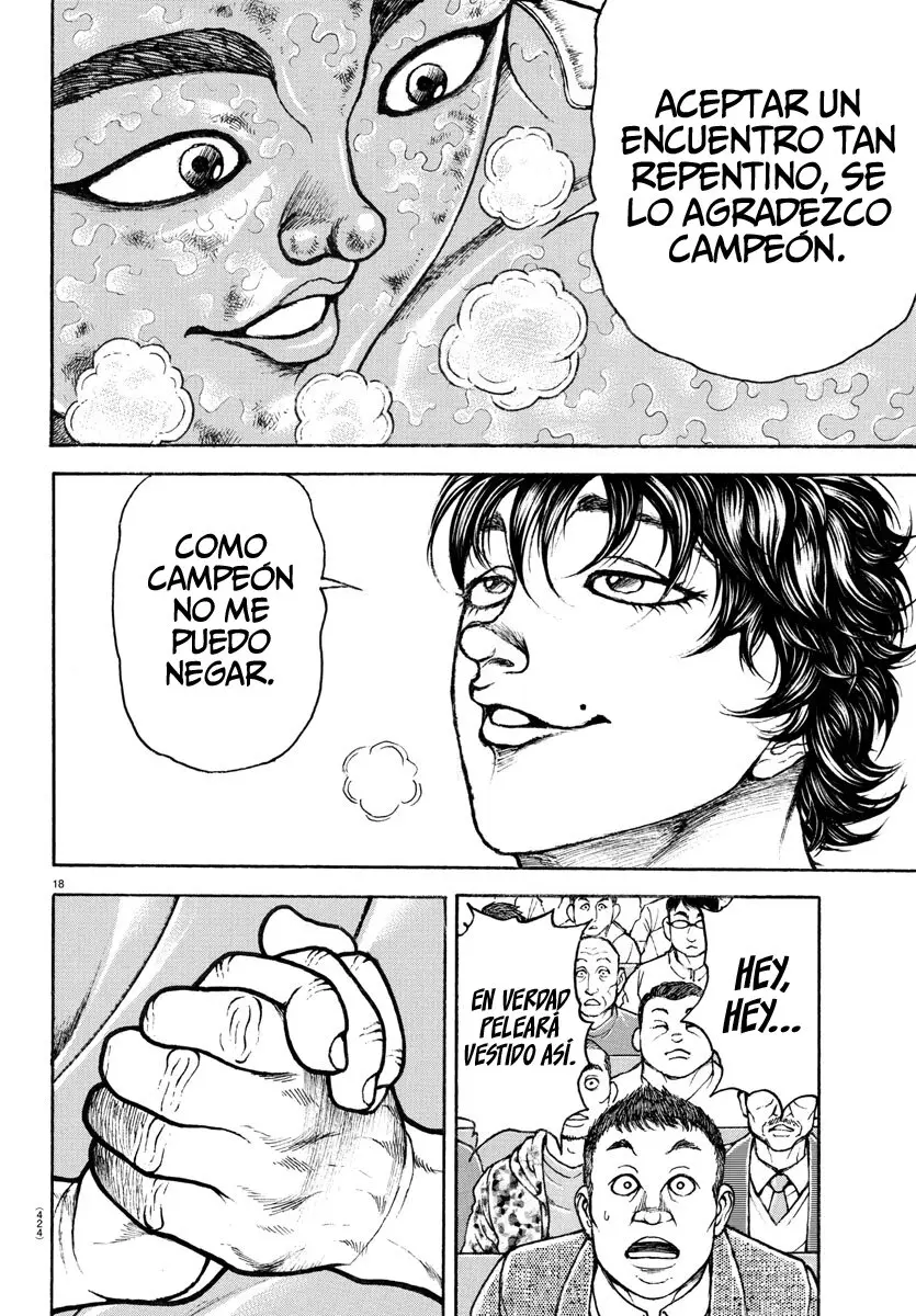 Baki Dou capítulo 146, página 19