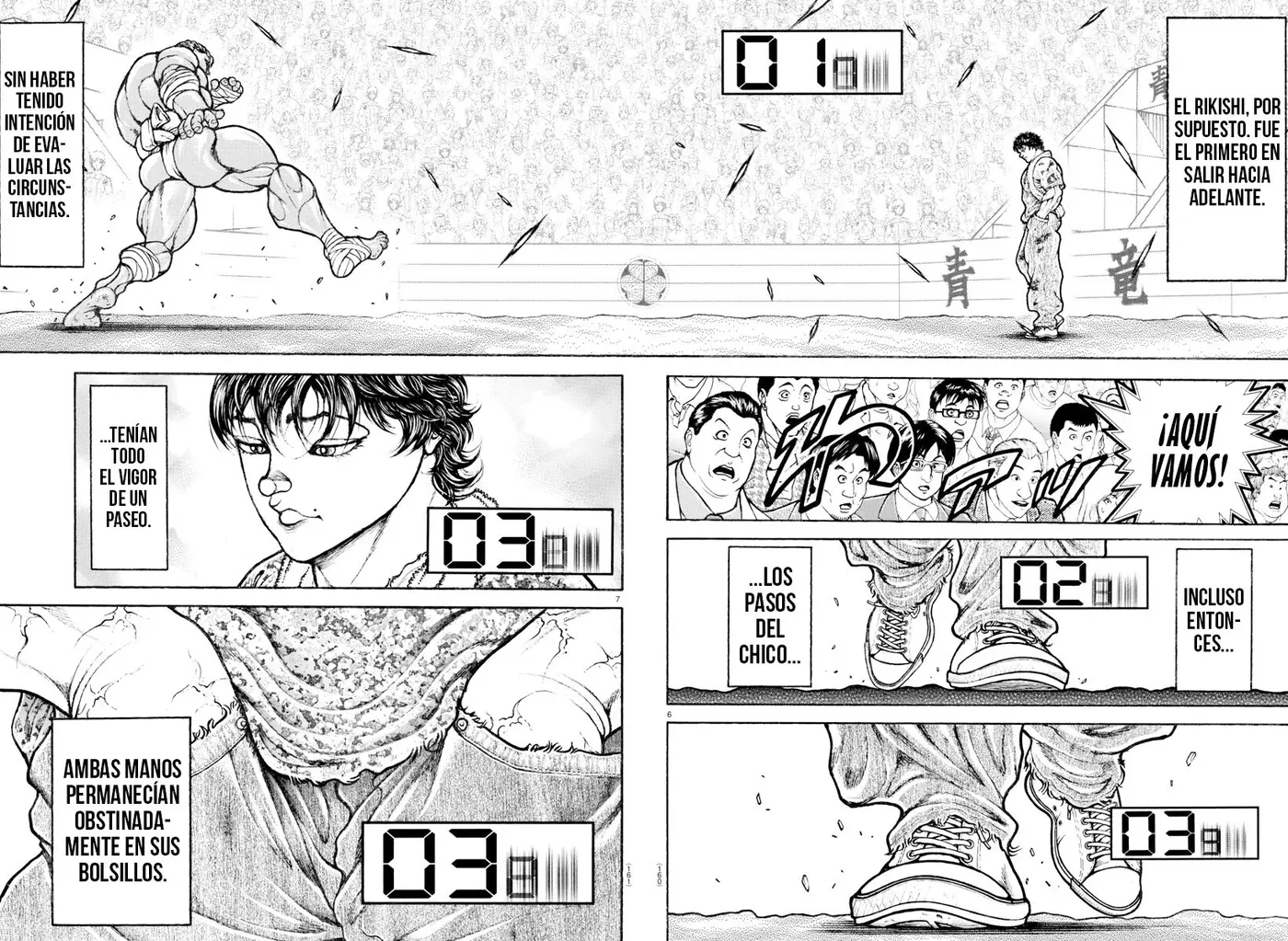 Baki Dou capítulo 147, página 8