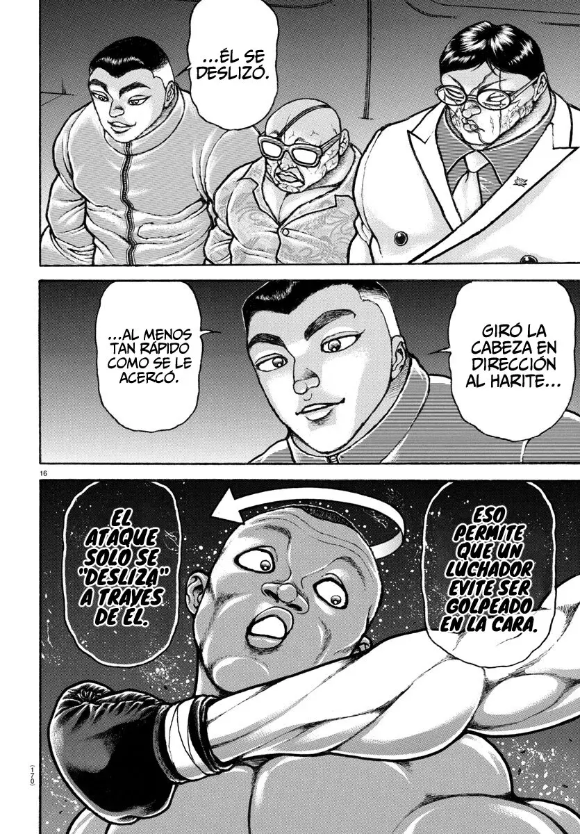 Baki Dou capítulo 147, página 16
